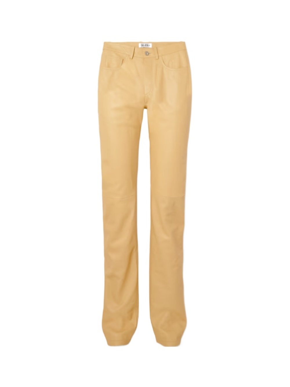 The Attico Leather Jeans